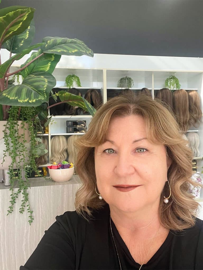 Debbie, owner of Applebom hair salon
