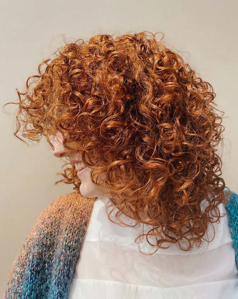 Soft waves brought to life with a tailored cut.